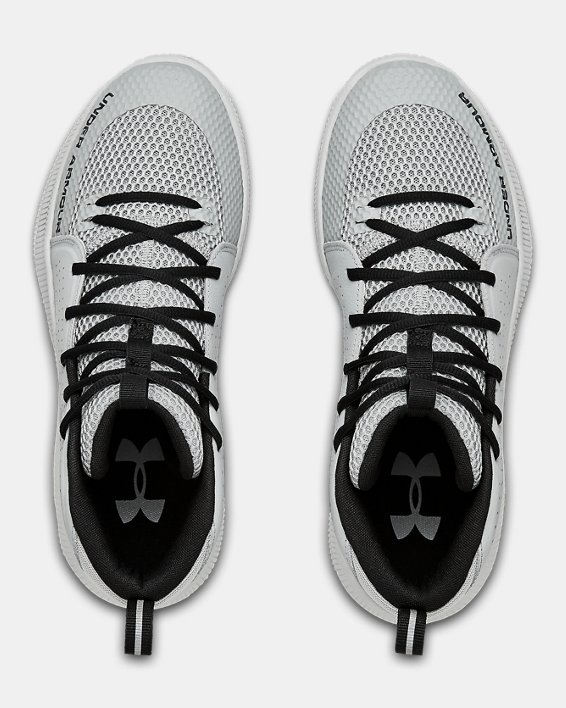 Men's UA Jet Basketball Shoes, Gray, pdpMainDesktop image number 2